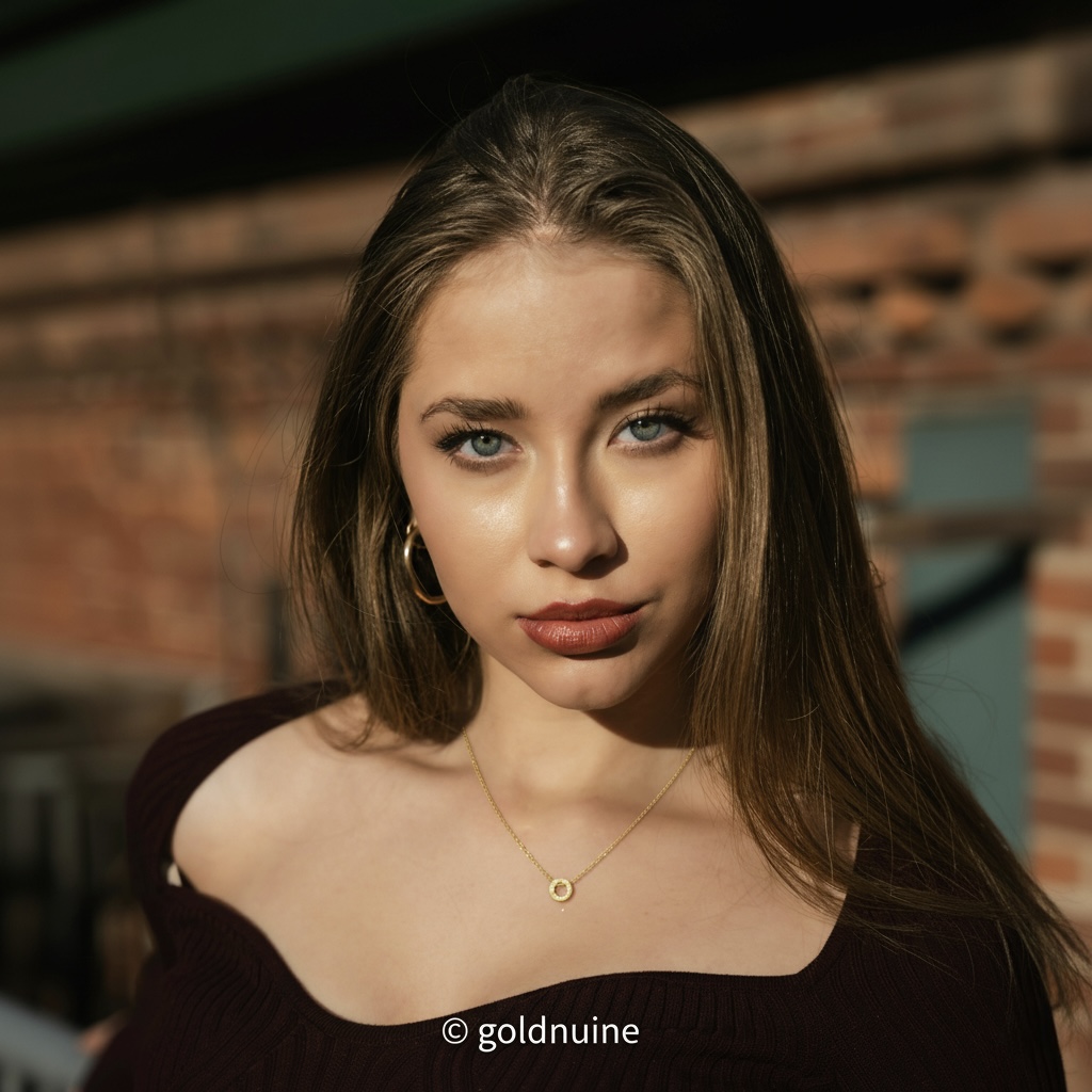 22k solid gold ring pendant necklace – au 965: minimalist unisex jewelry, 18 inch