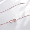 18k solid gold box chain necklace: 0.8mm au 750 yellow gold dainty necklace, 16 20 inch