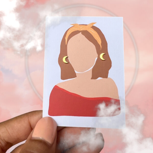 20k solid gold moon stud earrings: dainty celestial jewelry