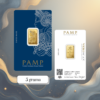 5g PAMP Suisse Lady Fortuna gold bar 24K Au 999.9 fine gold sealed CertiPAMP authentic Swiss gold bar Goldnuine